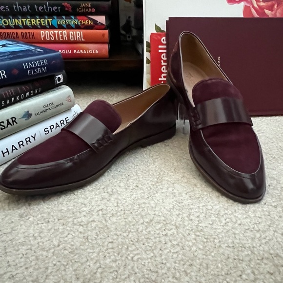 Madewell Alex Loafers in Cabernet Suede - Picture 3 of 7
